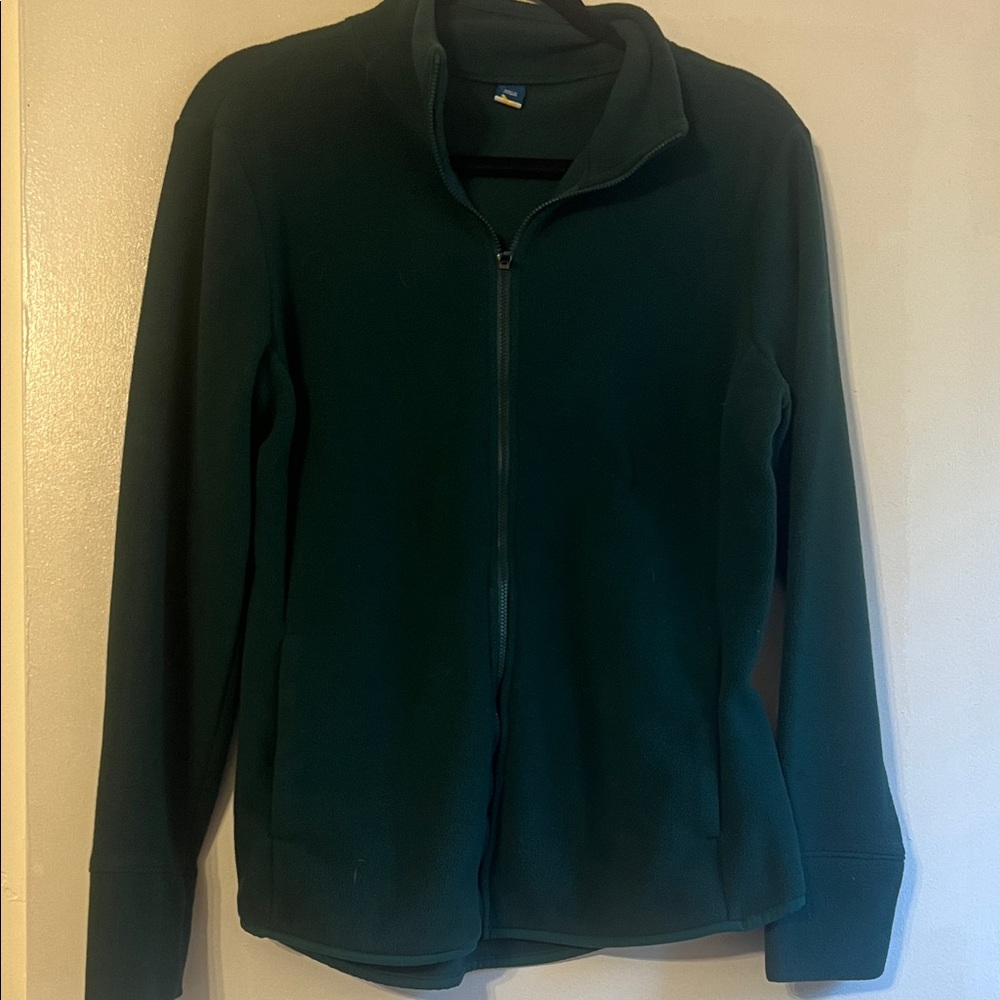 Old Navy Dark Green Fleece Jacket